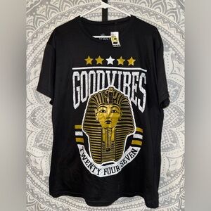 Good Vibes Black T-Shirt